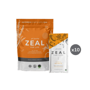 Zeal – Mango – 10 single-serve packets